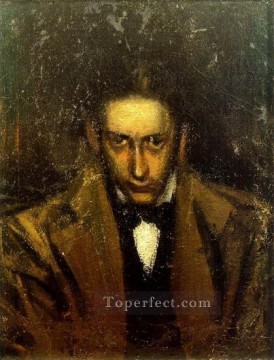 パブロ・ピカソ Painting - カルロス・カサジェマスの肖像 1899年 パブロ・ピカソ